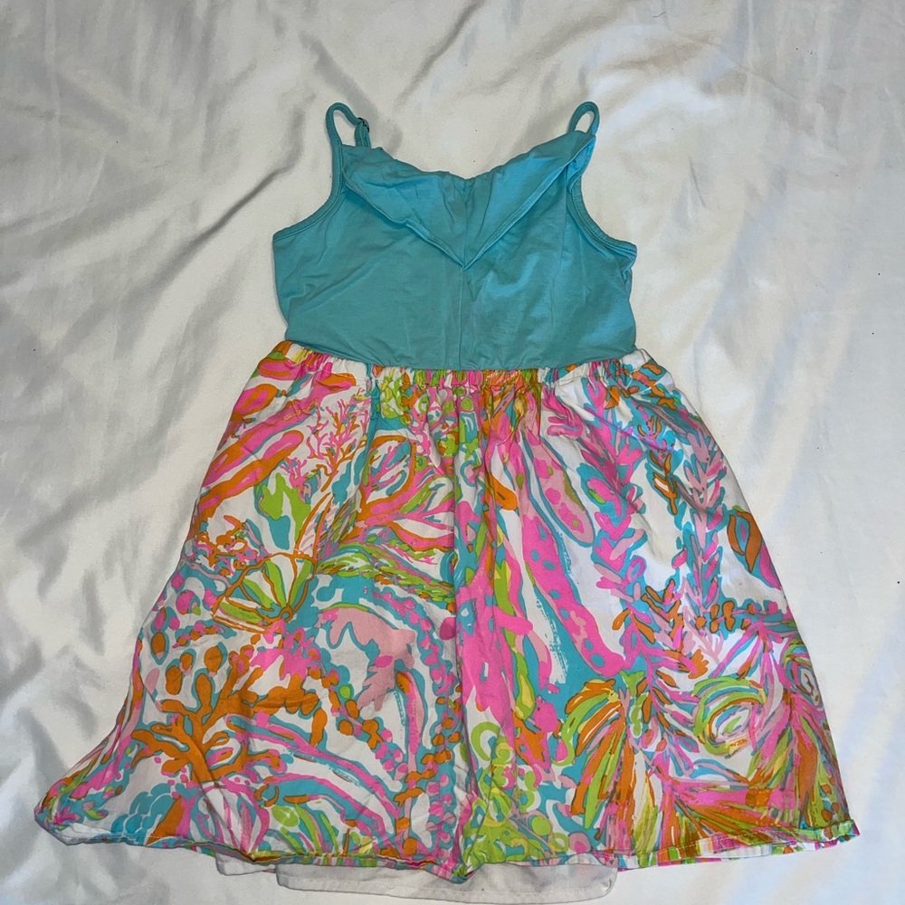 Children’s Lily Pulitzer dress- size medium, fits small